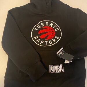 NBA Black Cotton-Blend Hoodie